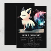 Fantasy Custom Cat Verjaardag Kaart (Voorkant / Achterkant)