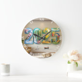 Fantasy Cute  2025 Four Numbers Grote Klok (Huis)