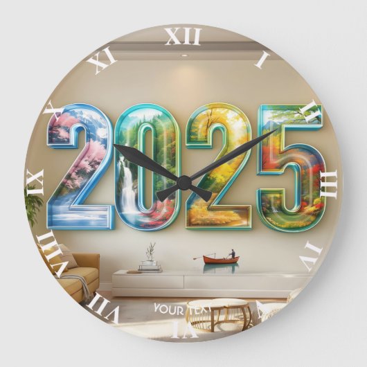 Fantasy Cute 2025 Vier Nummers Grote Klok (Voorkant)