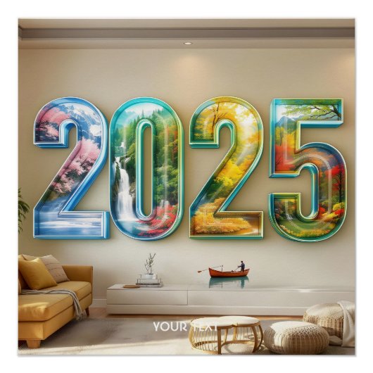 Fantasy Cute 2025 Vier Nummers Perfect Poster (Voorkant)
