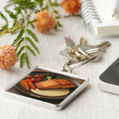 Fantasy Cute Amazing Delicious Food Sleutelhanger (Zijkant)