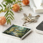 Fantasy Cute Angelic Figure Puzzle Sleutelhanger (Zijkant)