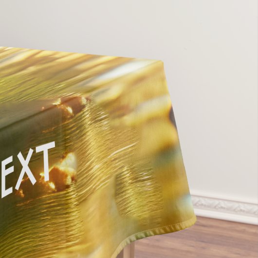 Fantasy Cute Angry Frog Leaf Tafelkleed (Voorbeeld)