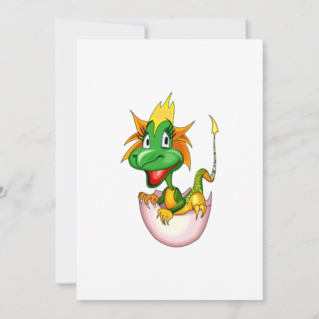 Fantasy Cute Baby Dragon (Voorkant)