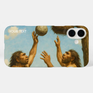 Fantasy Cute Basketbal Prehistorische Finale iPhone 16 Plus Hoesje