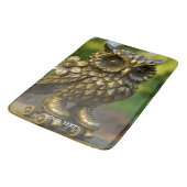 Fantasy Cute Brass Owl Skates Badmat (Gekanteld)