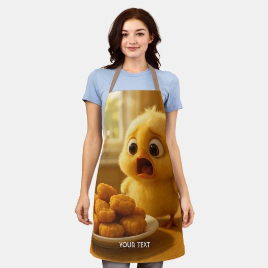 Fantasy Cute Chicken Nuggets Baby Schort (Gedragen)