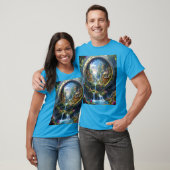 Fantasy Cute Dorp Miniatuur Stad . Perfect Als Ee T-shirt (Unisex)