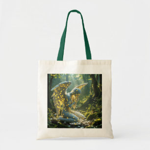Fantasy Cute Engelachtige Figuur Puzzel Tote Bag