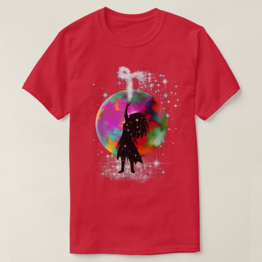 Fantasy Cute Fairy Magical T-shirt (Design voorkant)