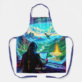 Fantasy Cute Fantastisch Ren Park Schort (Voorkant)