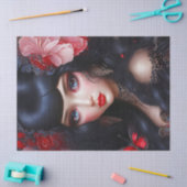 Fantasy Cute Flower Fairy Princess Decoupage Tissuepapier (Craft)