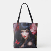 Fantasy Cute Flower Fairy Princess Tote Bag (Achterkant)