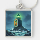 Fantasy Cute Giant Sushi Lighthouse Sleutelhanger (Voorkant)