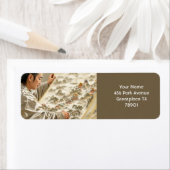 Fantasy Cute Japanese Painter Landscape Etiket (Insitu)