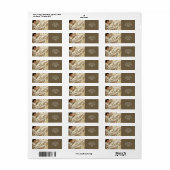 Fantasy Cute Japanese Painter Landscape Etiket (Full Sheet)