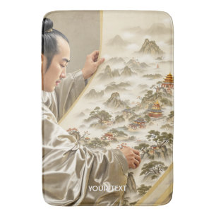 Fantasy Cute Japans Schilder Landschap Badmat