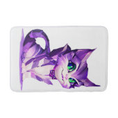 Fantasy Cute Kawaii baby Cheshire cat kitten Badmat (Voorkant)