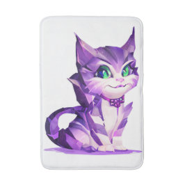 Fantasy Cute Kawaii baby Cheshire cat kitten Badmat