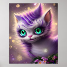 Fantasy Cute Kawaii baby Cheshire cat kitten
