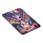 Fantasy Cute Kawaii baby dragon Magneet (Rechterzijde)