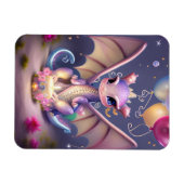 Fantasy Cute Kawaii baby dragon Magneet (Horizontaal)