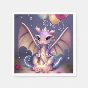 Fantasy Cute Kawaii baby dragon Servet