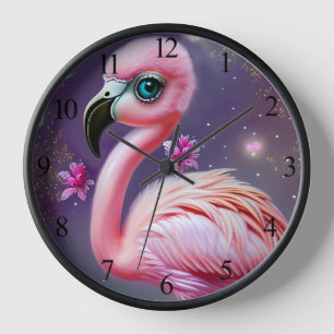 Fantasy Cute Kawaii baby flamingo