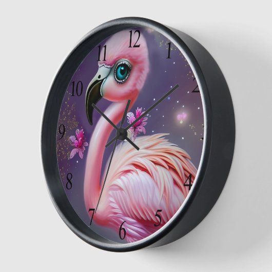 Fantasy Cute Kawaii baby flamingo (Hoek)