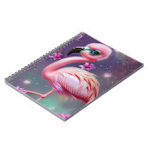 Fantasy Cute Kawaii baby flamingo Notitieboek (Linkerzijde)