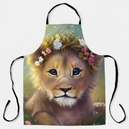 Fantasy Cute Kawaii baby lion cub Schort