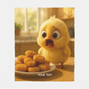 Fantasy Cute Kipnuggets Baby Fleece Deken