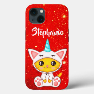 Fantasy Cute Kittycorn Case-Mate iPhone Case