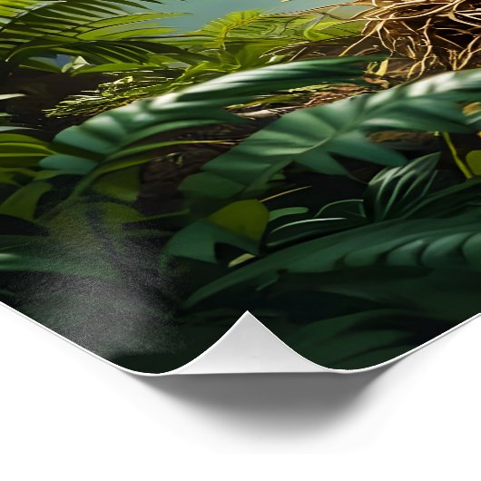 Fantasy Cute Knight Guarding Eggs Perfect Poster (Hoek)