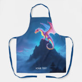 Fantasy Cute Mist Omhulde Draak Schort (Voorkant)