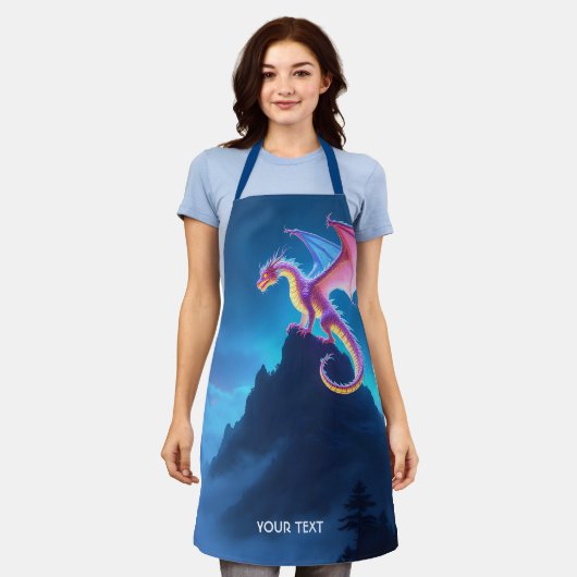 Fantasy Cute Mist Omhulde Draak Schort (Gedragen)