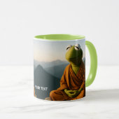Fantasy Cute Monk Frog Bergen Mok (Voorkant rechts)