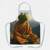 Fantasy Cute Monk Frog Mountains Schort (Voorkant)