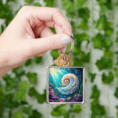 Fantasy Cute Natuur Onderwaterwereld Sleutelhanger (Hand)