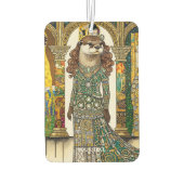 Fantasy Cute Otter Art Deco Luchtverfrisser (Achterkant)