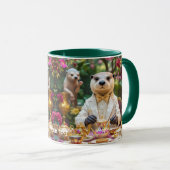 Fantasy Cute Otter Theepartij Mok (Voorkant rechts)
