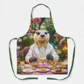 Fantasy Cute Otter Theepartij Schort (Voorkant)