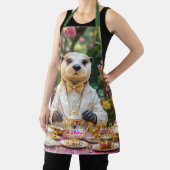 Fantasy Cute Otter Theepartij Schort (Insitu)