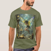 Fantasy Cute Pixie Butterfly Wings T-shirt (Voorkant)