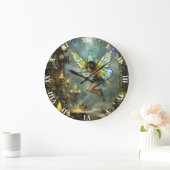 Fantasy Cute Pixie Vlindervleugels Grote Klok (Huis)