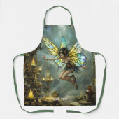 Fantasy Cute Pixie Vlindervleugels Schort (Voorkant)