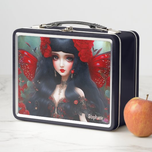 Fantasy Cute Red Fairy Princess (In situ)