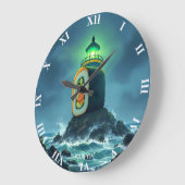 Fantasy Cute Reuzen Sushi Vuurtoren Grote Klok (Hoek)
