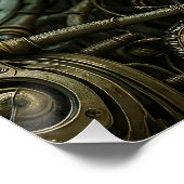 Fantasy Cute Surrealism Butterfly Face Perfect Poster (Hoek)