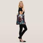 Fantasy Cute Uil Avonturier Water Tote Bag (Op model)